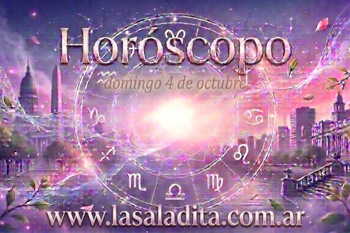 Horóscopo para hoy,  domingo 4 de octubre 2026: las predicciones para los 12 signos zodiacales avellaneda